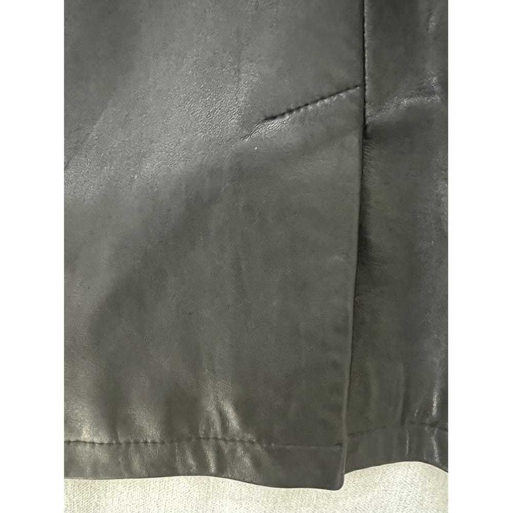 Elie Tahari Leather coat - Gem