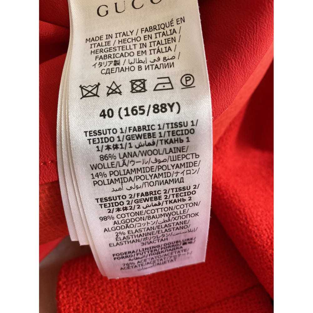 Gucci Wool mid-length dress - image 7