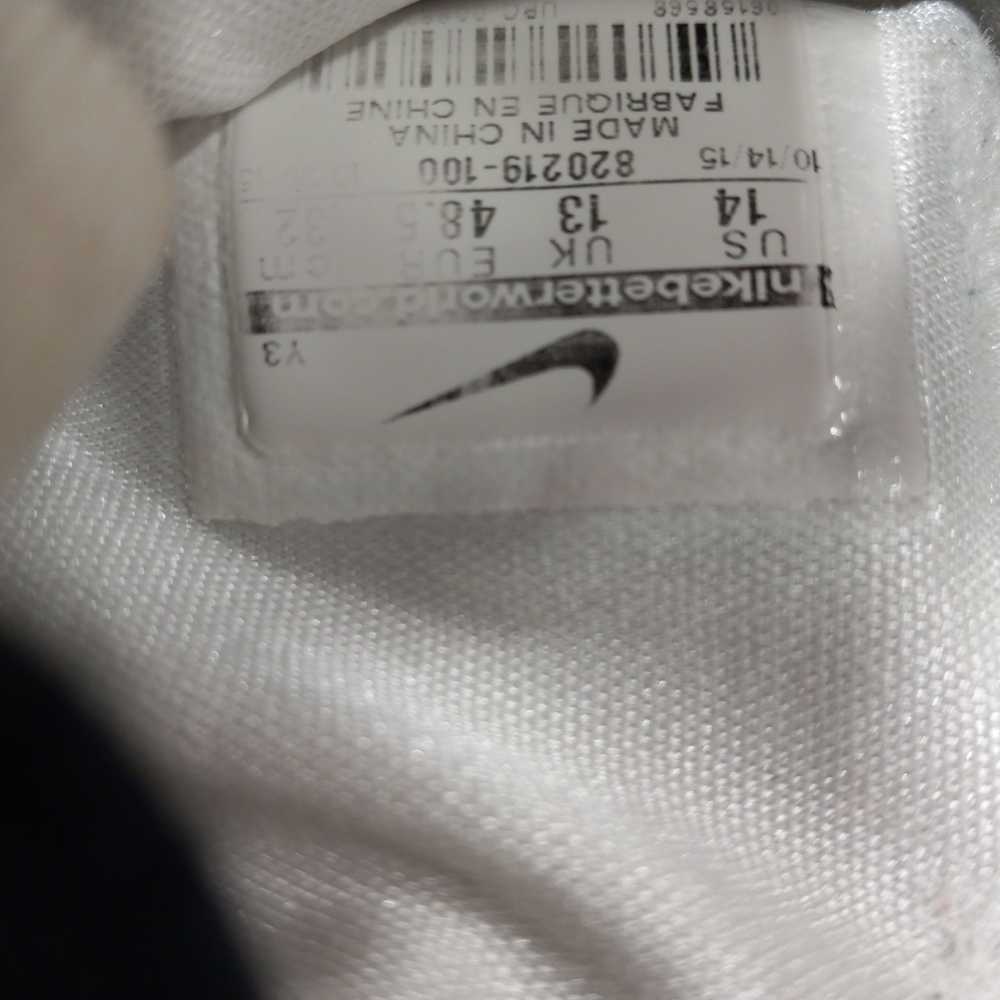 Nike Zoom Hyperrev Men's White Snekers Size 14 - image 6