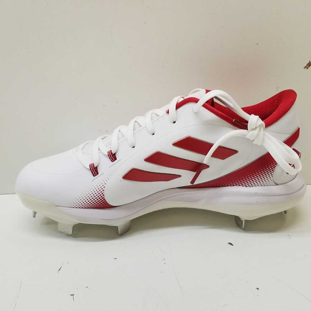 Adidas Pure Hustle 2.0 Softball Cleats White 8.5 - image 2