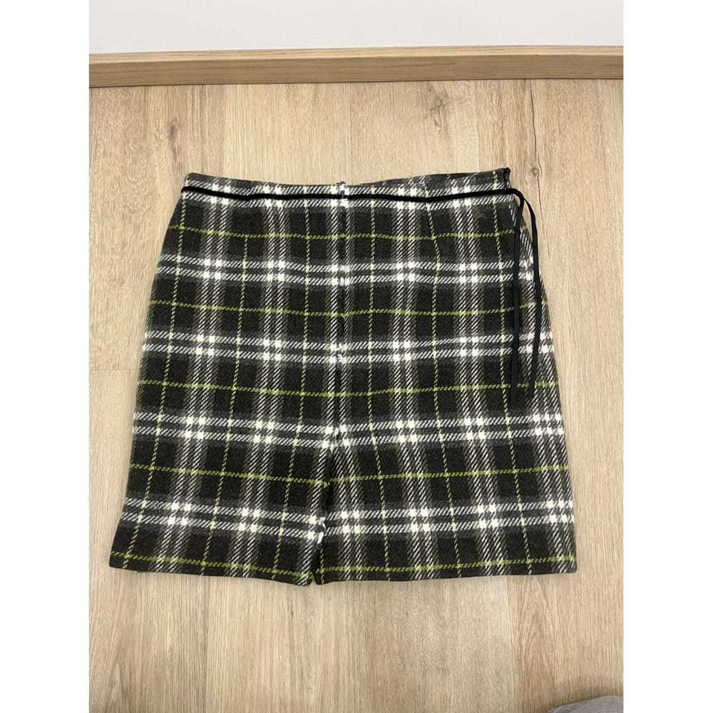 Burberry Wool mid-length skirt - image 2