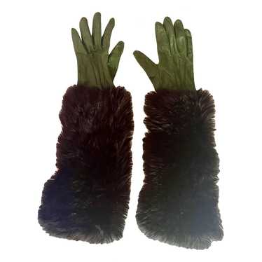 Prada Faux fur gloves - image 1
