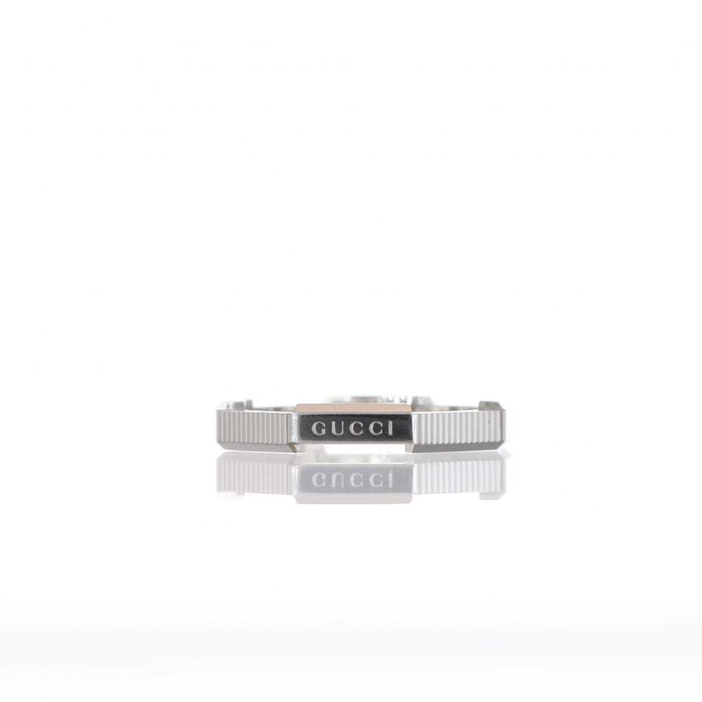 Gucci Gucci Link To Love white gold ring - image 2