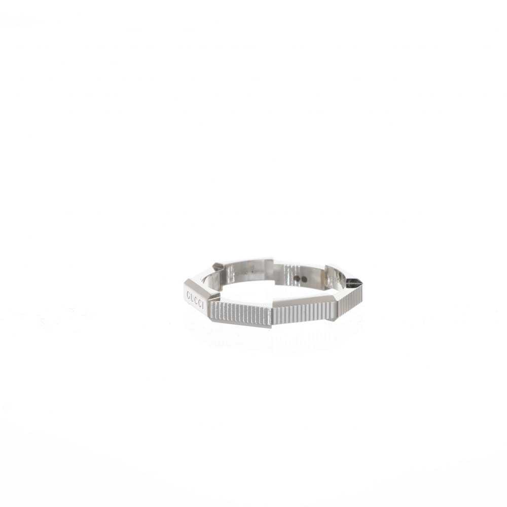 Gucci Gucci Link To Love white gold ring - image 6