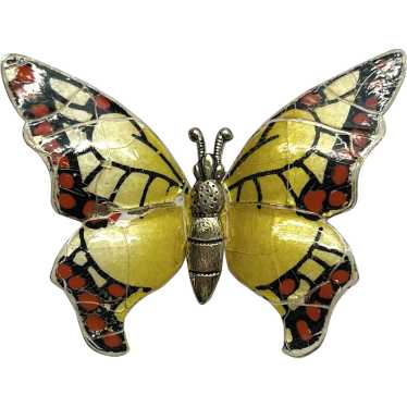 Vintage Western Germany Butterfly Brooch Pin