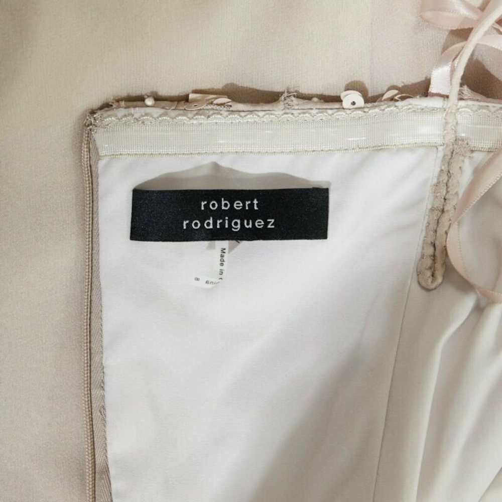Robert Rodriguez ROBERT RODRIGUEZ blush silk jewe… - image 10