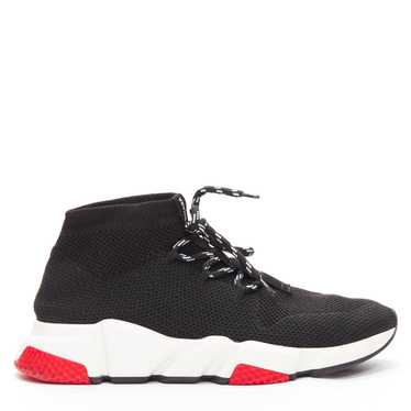 Balenciaga BALENCIAGA Speed black white red logo … - image 1