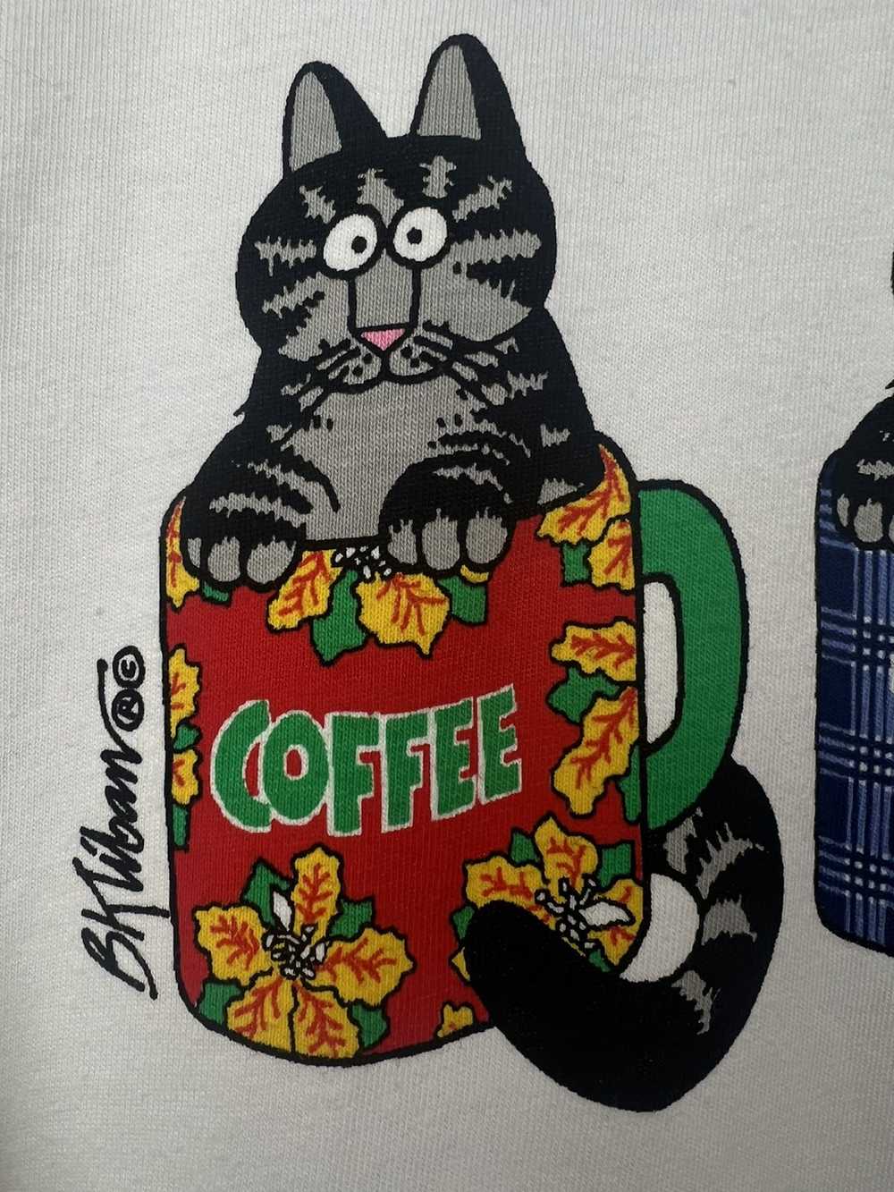 Art × Streetwear × Vintage Vintage Cats Art Coffe… - image 3