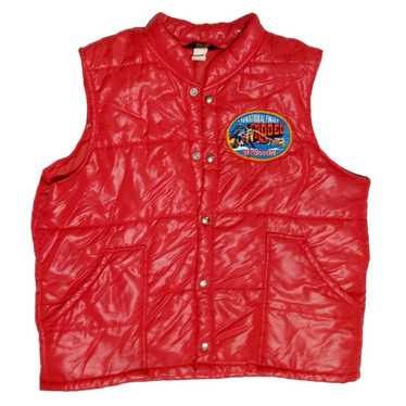 Swingster 1978 Hesston Rodeo Puffer Vest NFR Puffy