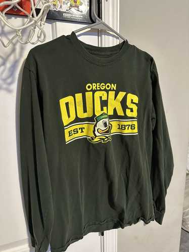 Streetwear Green Vintage Oregon Ducks Long Sleeve - image 1