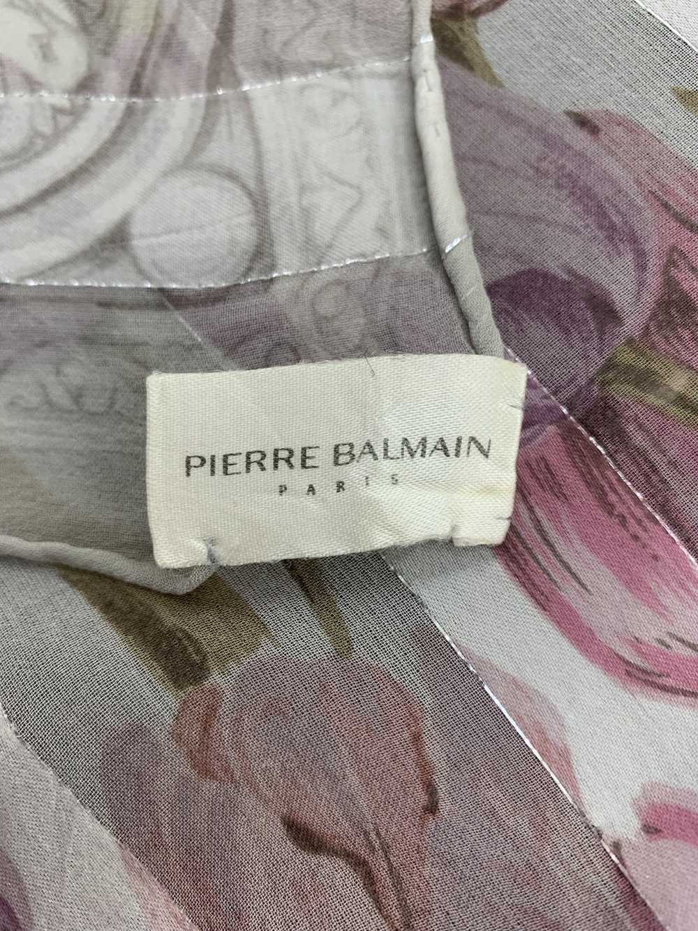 Pierre Balmain × Vintage Pierre Balmain Silk Scar… - image 5