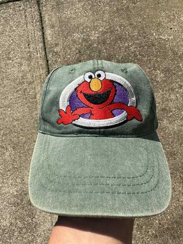 Made In Usa × Movie × Vintage 90’s Elmo Faded Gre… - image 1