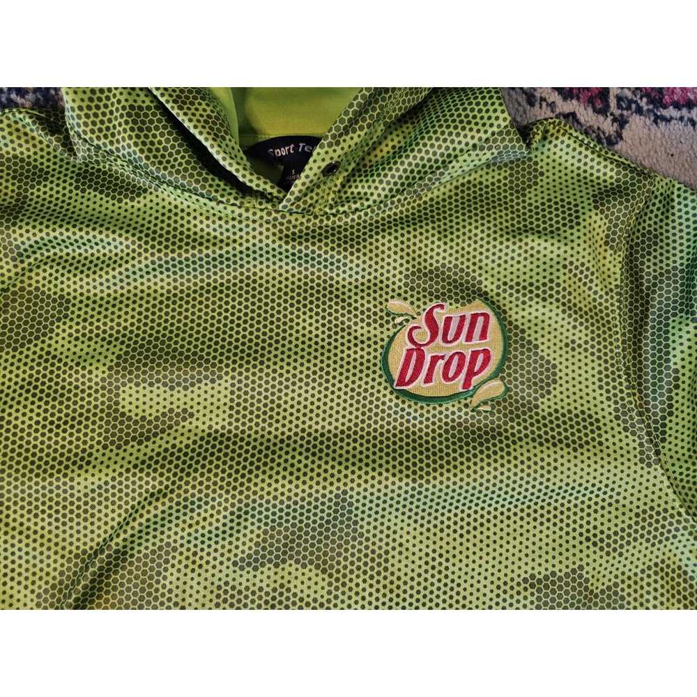 Other SunDrop Soda Sweatshirt SMALL Green Artsy C… - image 2