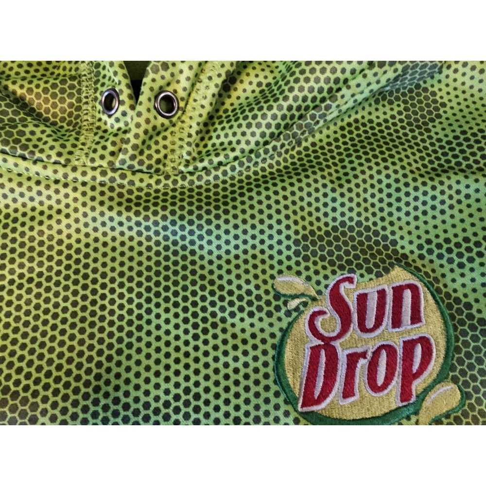 Other SunDrop Soda Sweatshirt SMALL Green Artsy C… - image 4