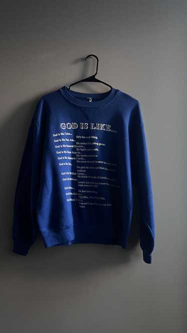 Vintage Vintage God Is Like… crewneck