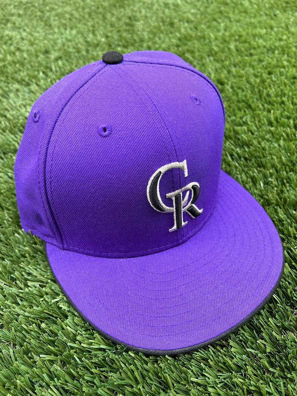 New Era Colorado Rockies Gold Batting Practice 59FIFTY Hat Yellow