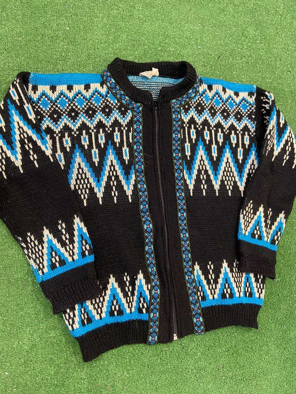Coogi × Vintage Sweater zip zipper coogi type - image 2