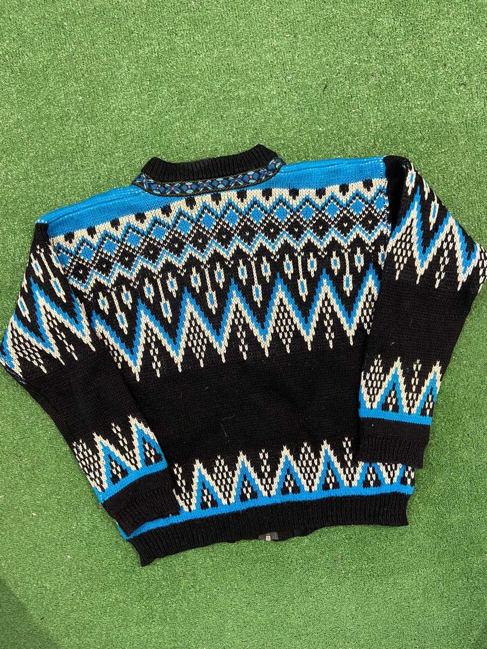 Coogi × Vintage Sweater zip zipper coogi type - image 5