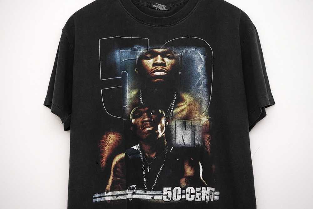 50 Cent × Rap Tees × Vintage Vintage 50 Cent Rap … - image 2