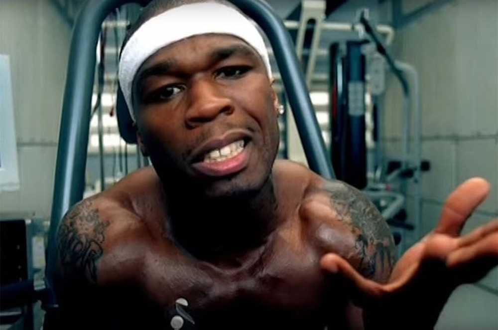 50 Cent × Rap Tees × Vintage Vintage 50 Cent Rap … - image 3