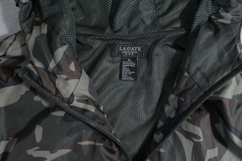 Streetwear LA Gate Collection Camo Windbreaker (X… - image 10