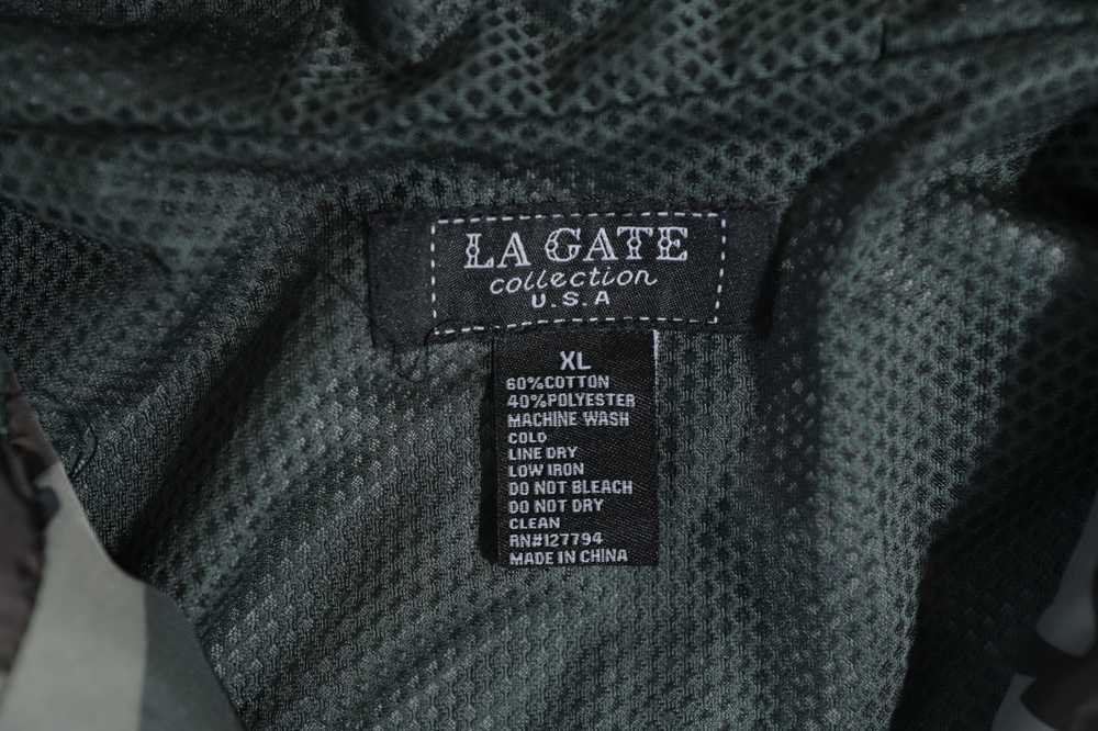 Streetwear LA Gate Collection Camo Windbreaker (X… - image 11