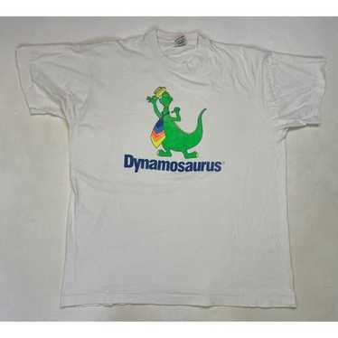 VTG 90s Disney T Shirt Dinosaur Movie Ride Promo Cast Member