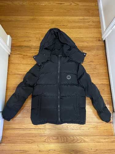 Trapstar London Shooters Puffer Jacket Detachable Hood, Color Black