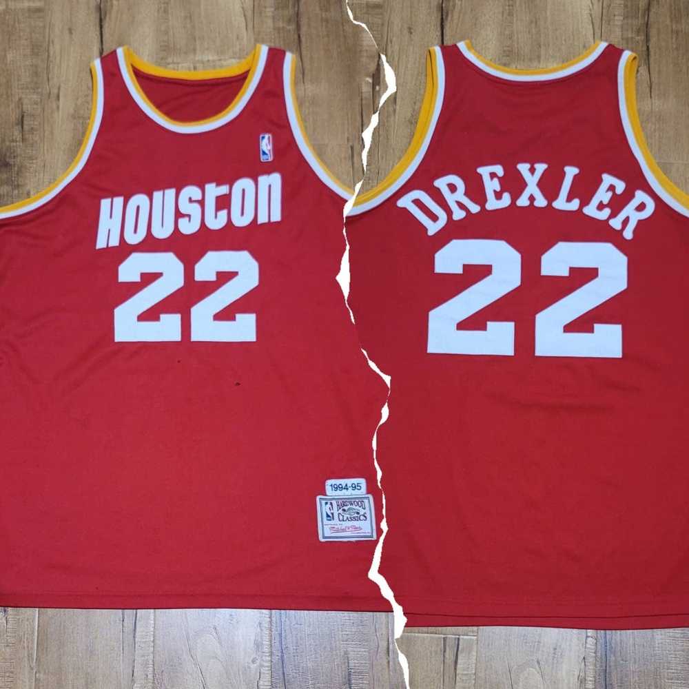 Mitchell & Ness Mitchell & Ness Clyde Drexler Hou… - image 1