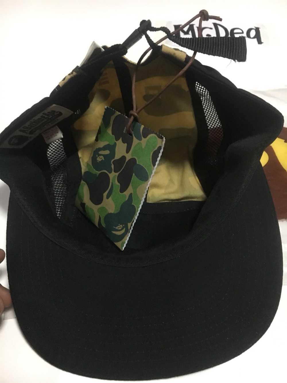 Bape A Bating Ape Cap Camouflage Made In Japan - image 10