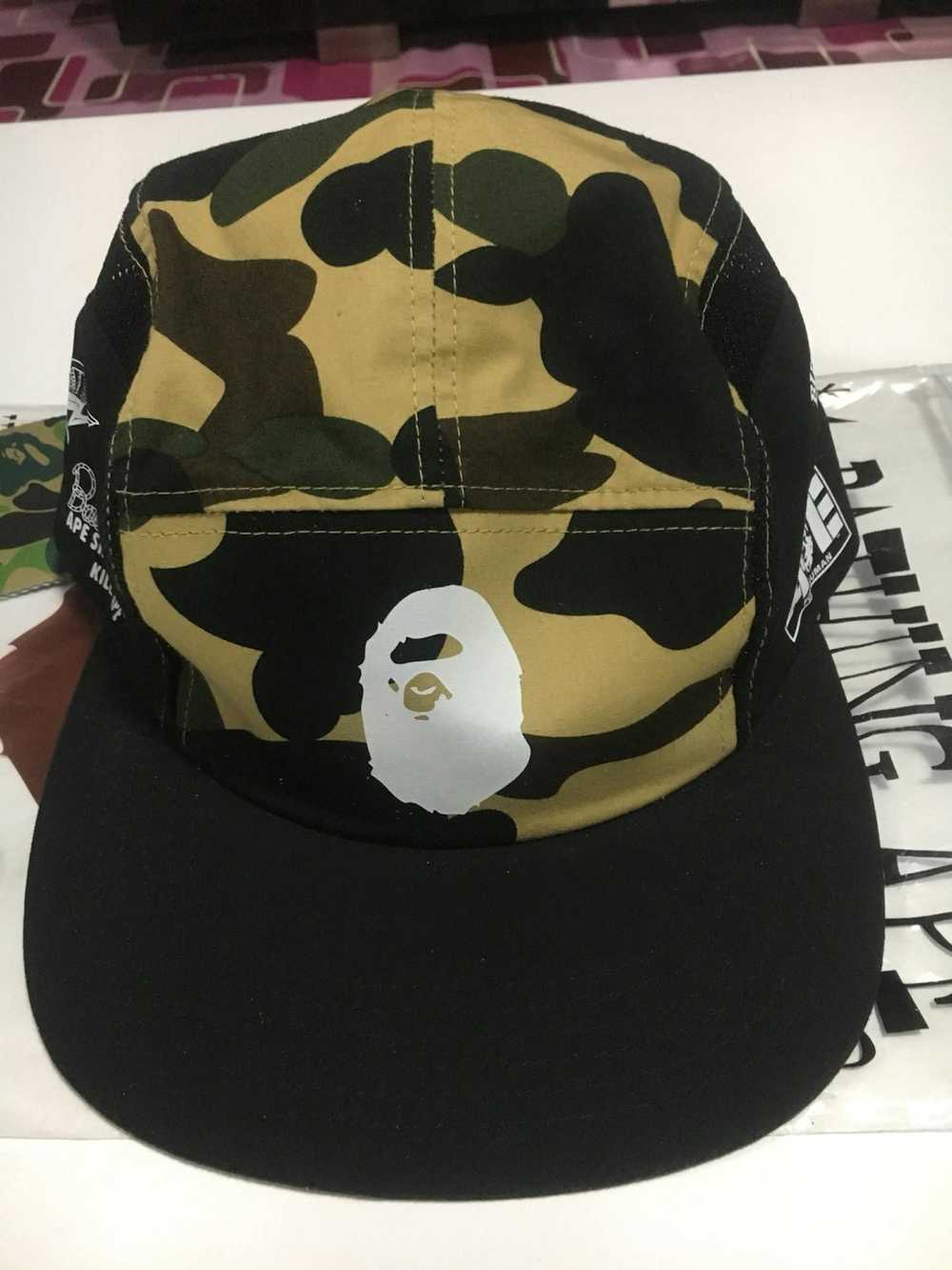 Bape A Bating Ape Cap Camouflage Made In Japan - image 2