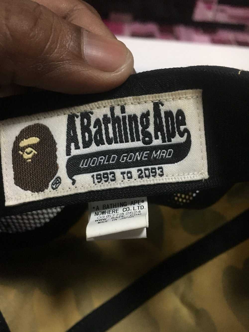 Bape A Bating Ape Cap Camouflage Made In Japan - image 3