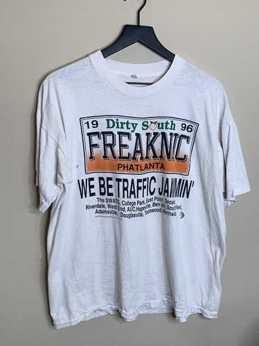 Vintage 2024 1996 Freaknik Shirt White Size XL Atlanta Georgia Rap Tee Freaknic