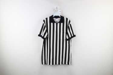 Majestic × Vintage Vintage 90s Majestic Striped C… - image 1