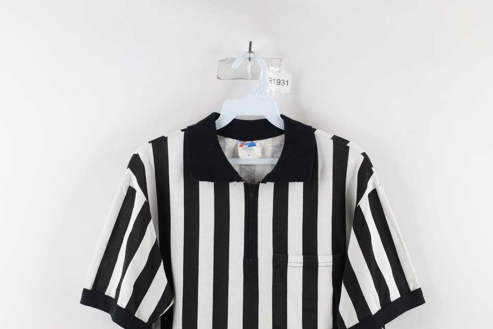 Majestic × Vintage Vintage 90s Majestic Striped C… - image 2