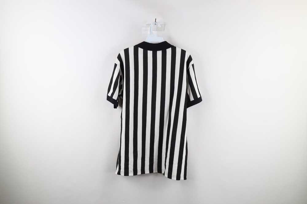 Majestic × Vintage Vintage 90s Majestic Striped C… - image 6