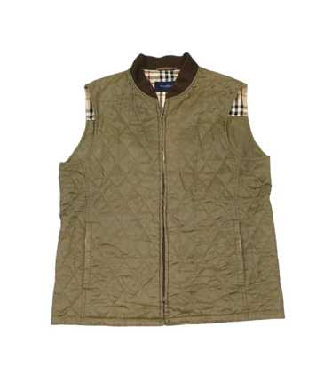 Vintage quilt vest burberry Gem