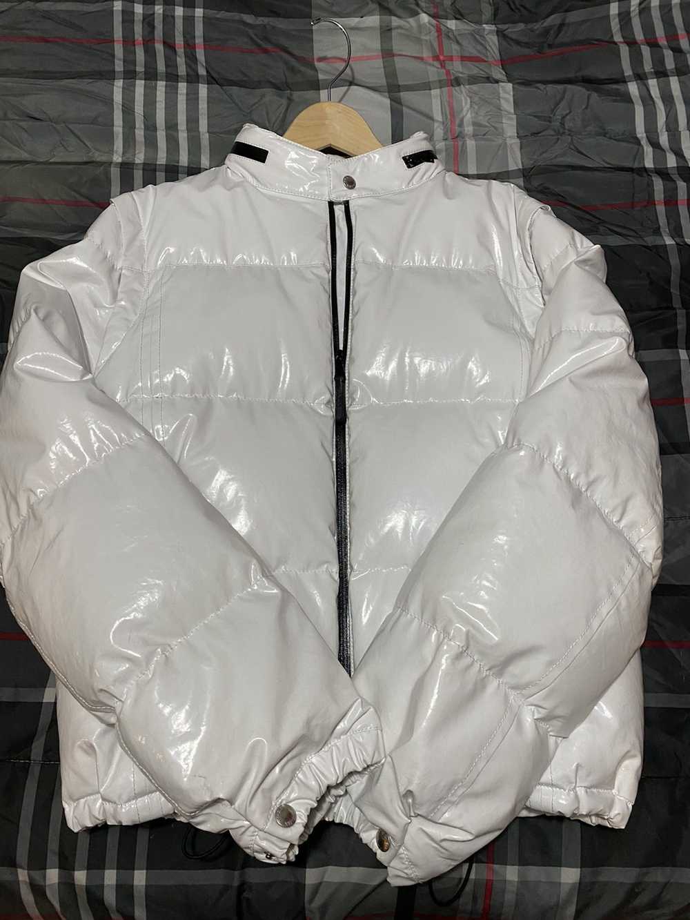 Prada Prada White Puffer Nylon Jacket - image 1