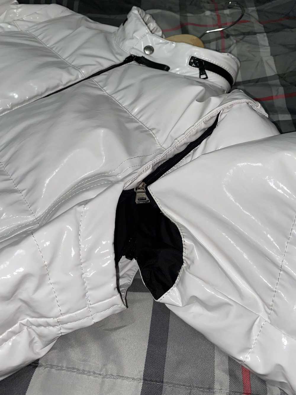 Prada Prada White Puffer Nylon Jacket - image 4