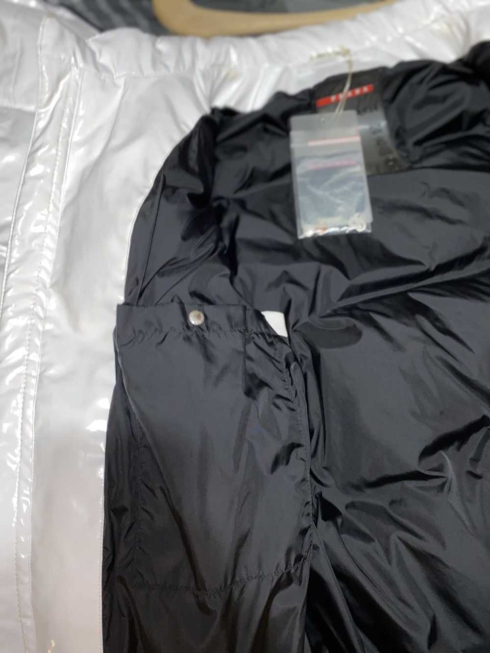 Prada Prada White Puffer Nylon Jacket - image 9