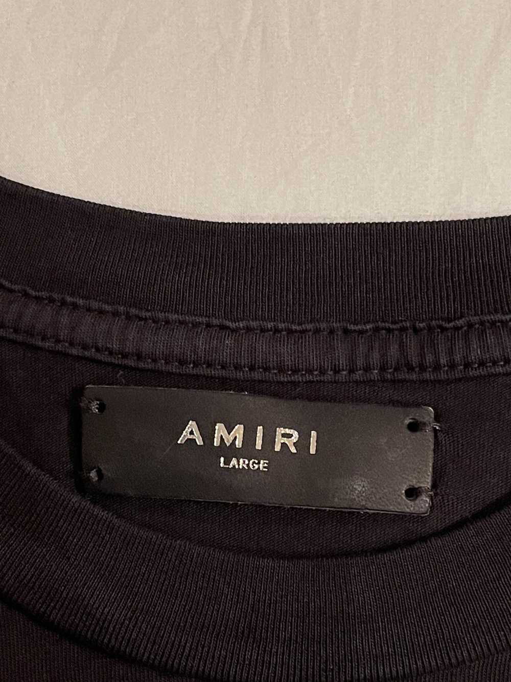 Amiri Amiri ‘College Tee’ black T-Shirt - image 3