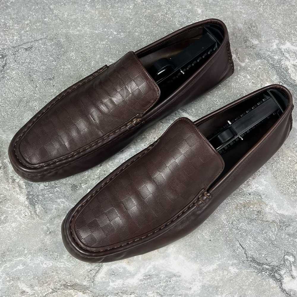 Louis Vuitton Slippers Moccasin Damier 7.5 LV - image 10
