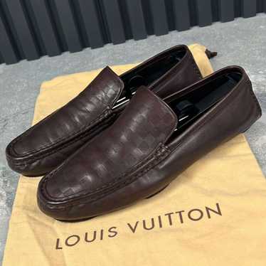 Louis Vuitton Slippers Moccasin Damier 7.5 LV - image 1