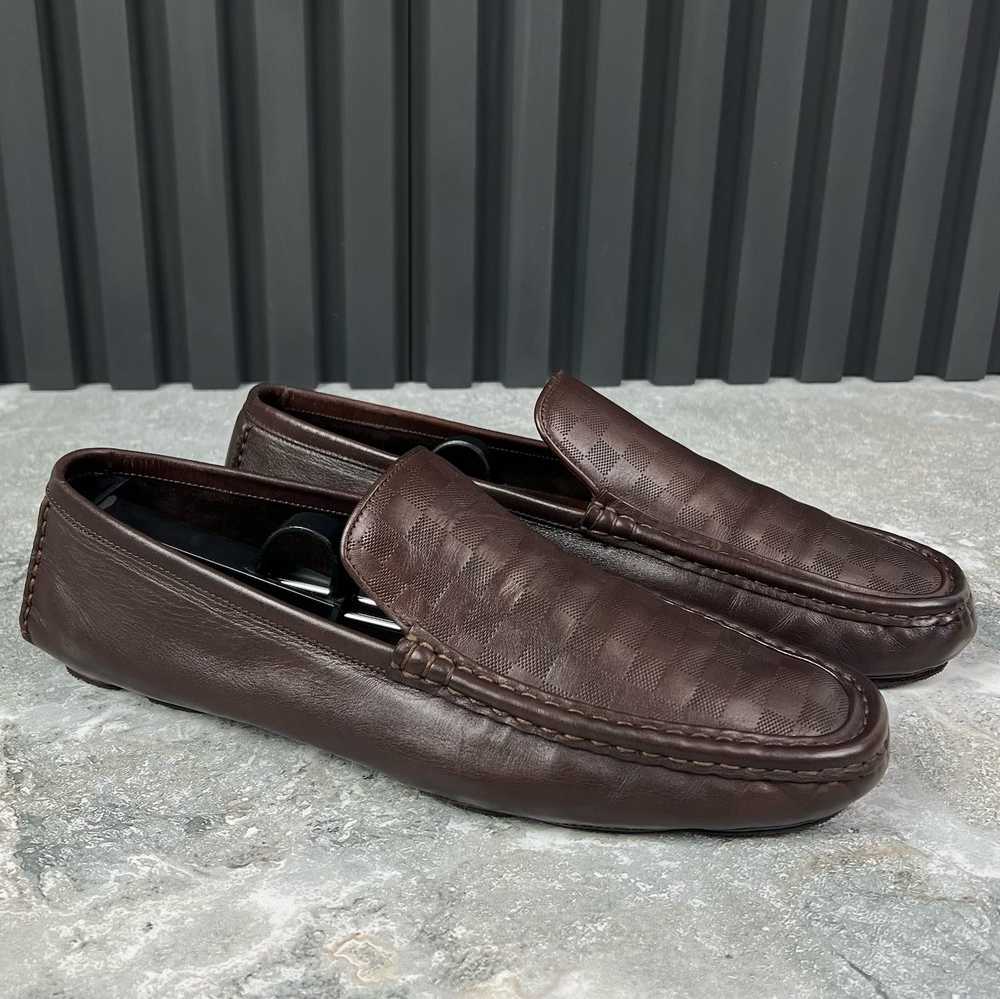 Louis Vuitton Slippers Moccasin Damier 7.5 LV - image 3