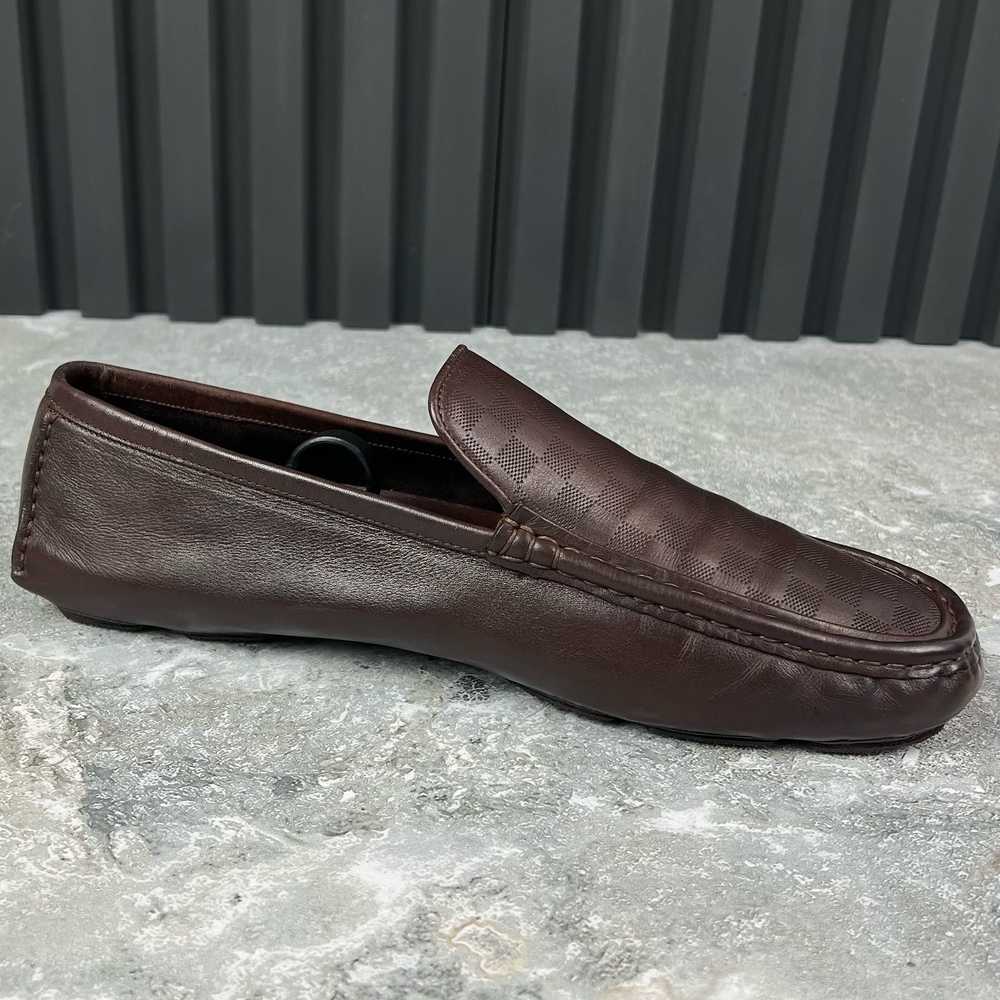Louis Vuitton Slippers Moccasin Damier 7.5 LV - image 8
