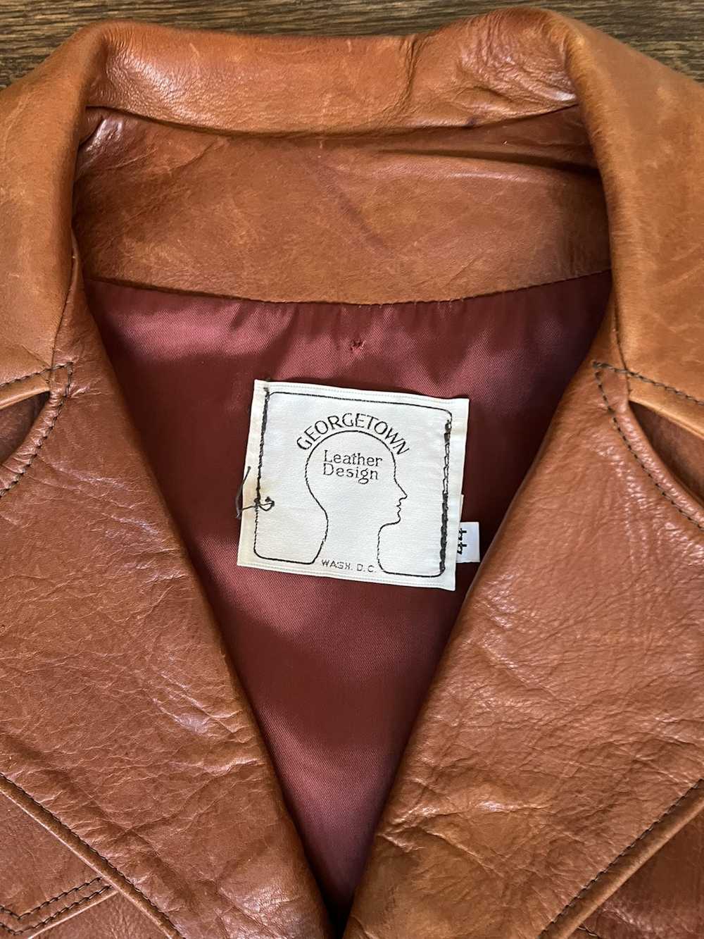 Vintage 1970s Georgetown Leather Designs Vintage … - image 3
