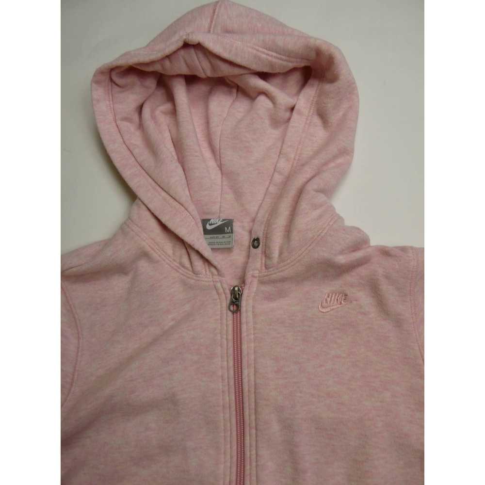 Nike women's Nike Full zip hoodie, pink, medium - image 3