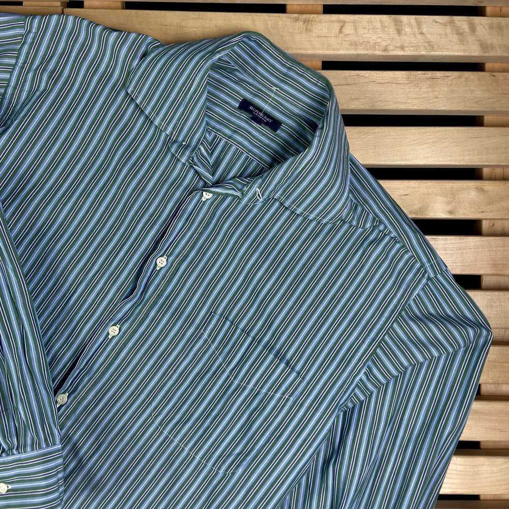 Burberry × Luxury × Vintage Mens Shirt Long Sleev… - image 2