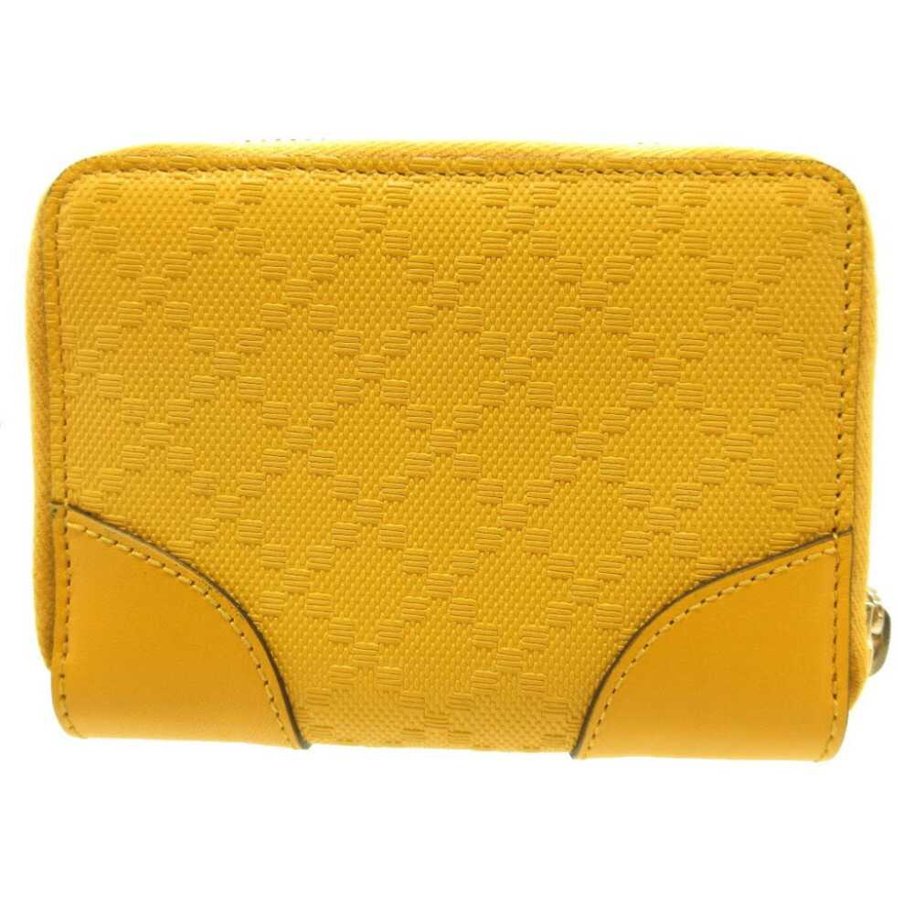 Gucci Gucci Tiamante 354495 Leather Yellow Coin C… - image 3