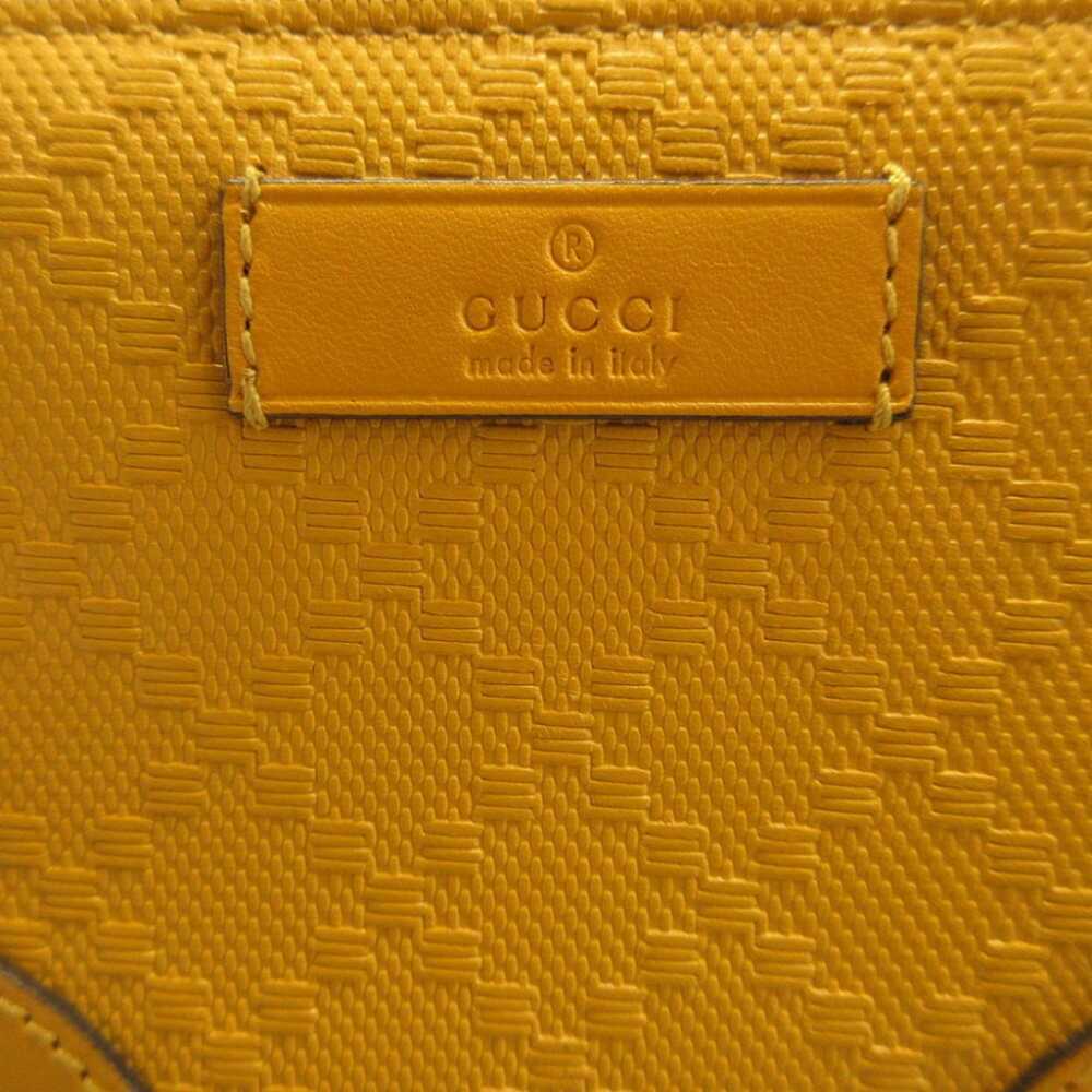 Gucci Gucci Tiamante 354495 Leather Yellow Coin C… - image 7